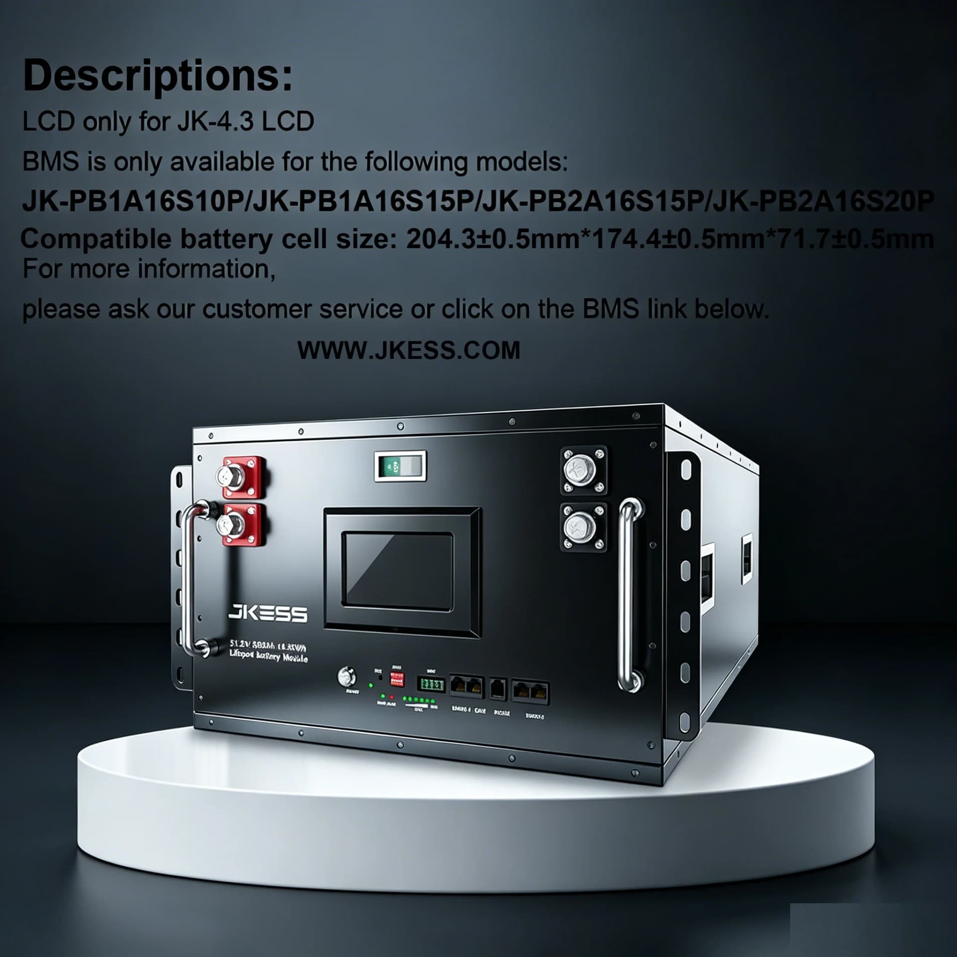 JKESS 6U Batteriegehäuse-Bausatz, Detailansicht 4