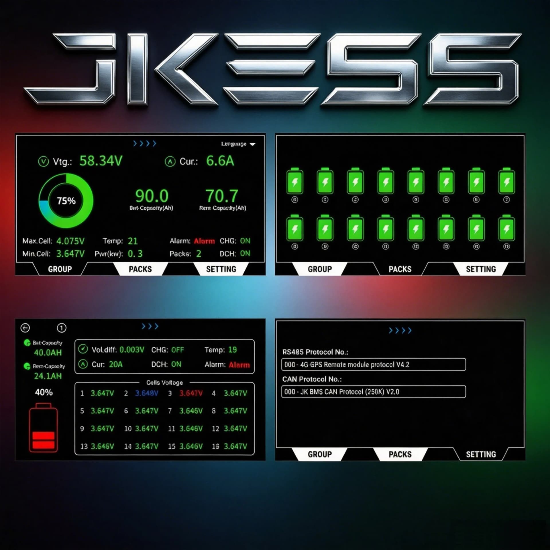 JKESS 6U Batteriegehäuse-Bausatz, Detailansicht 6
